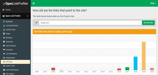 Alt: OpenLinkProfiler - Kiểm tra backlink miễn phí