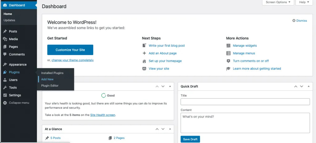 Cài đặt Plugin Rank Math trong WordPress