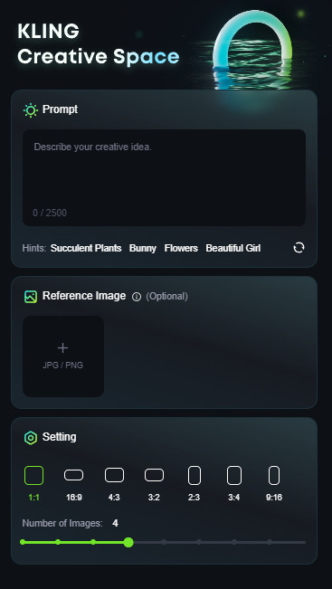 Đầu vào tạo ảnh