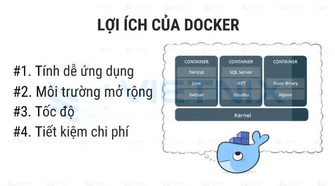 Lợi ích khi sử dụng Docker