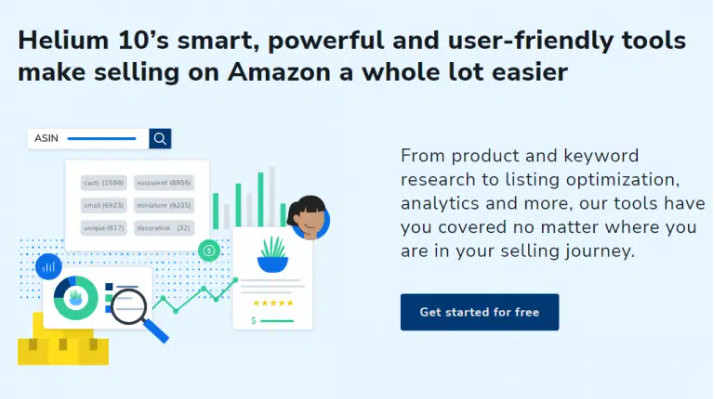 Phân tích dữ liệu chuyên sâu với Helium 10