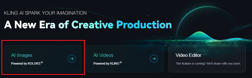 Truy cập tính năng tạo ảnh