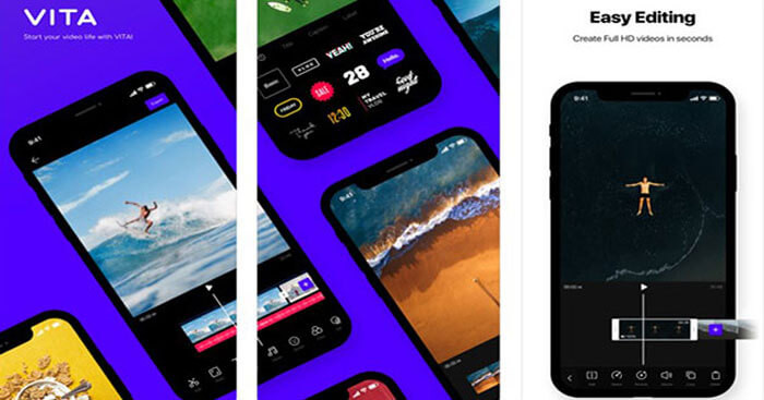 VITA với giao diện đơn giản và hiện đại